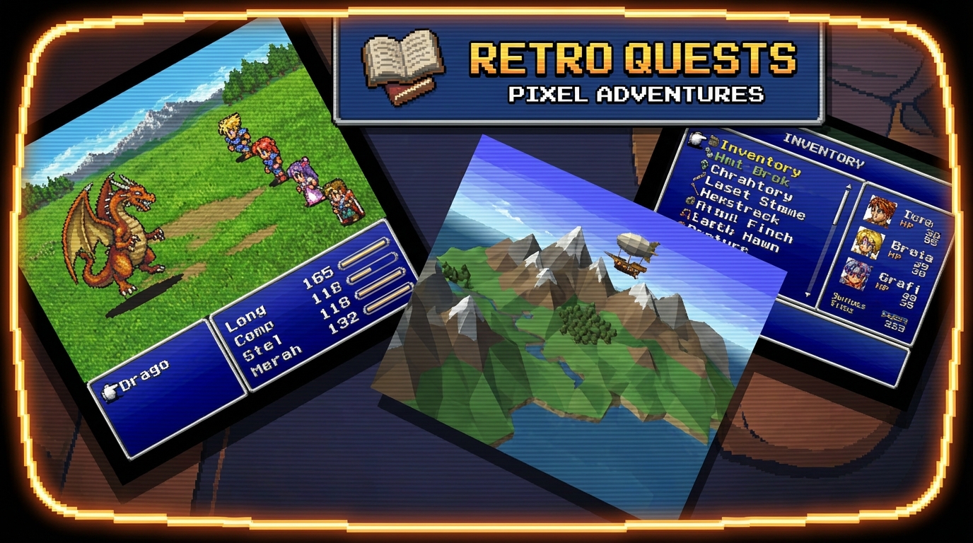 découvrez les meilleurs jeux de rpg rétro qui ont marqué l'histoire du jeu vidéo. plongez dans des aventures classiques pleines de quêtes épiques et de nostalgie.